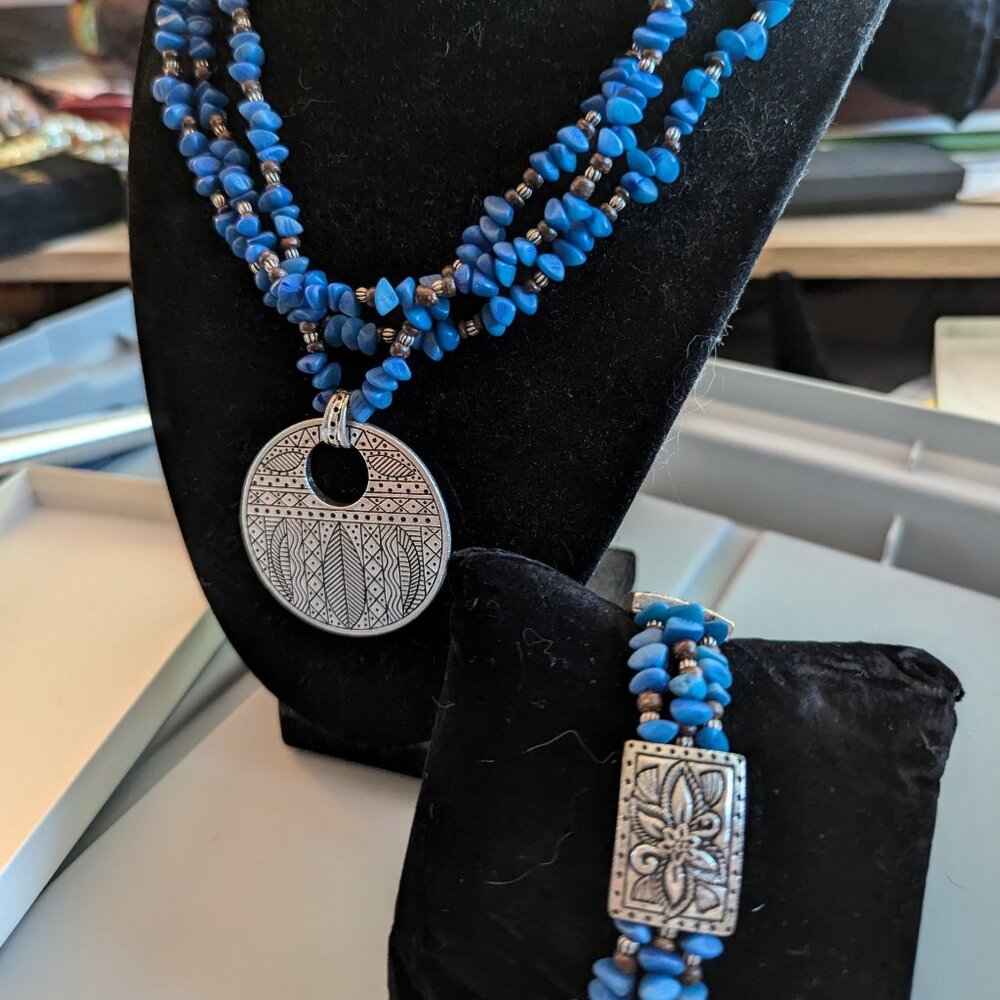 Coldwater Creek Necklace/Bracelet set